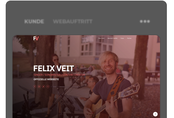 Thumbnail der Webseite: Felix Veit